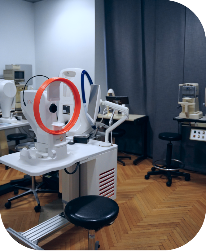 Strumentazione diagnostica negli ambulatori di Edoria Vision